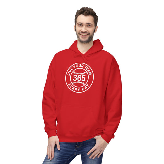 Cincinnati Unisex Fleece Hoodie 365 Live Your Team Everyday Perfect Gift for Friends & Family, Holiday Layers, Everyday Comfort, Trendy Outerwear, [...]
