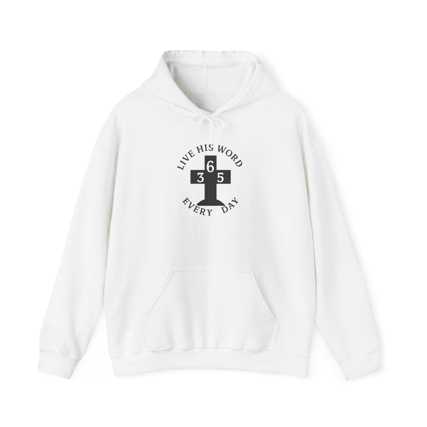 Hooded Sweatshirt Christ's Cross Inspirational and Motivational
