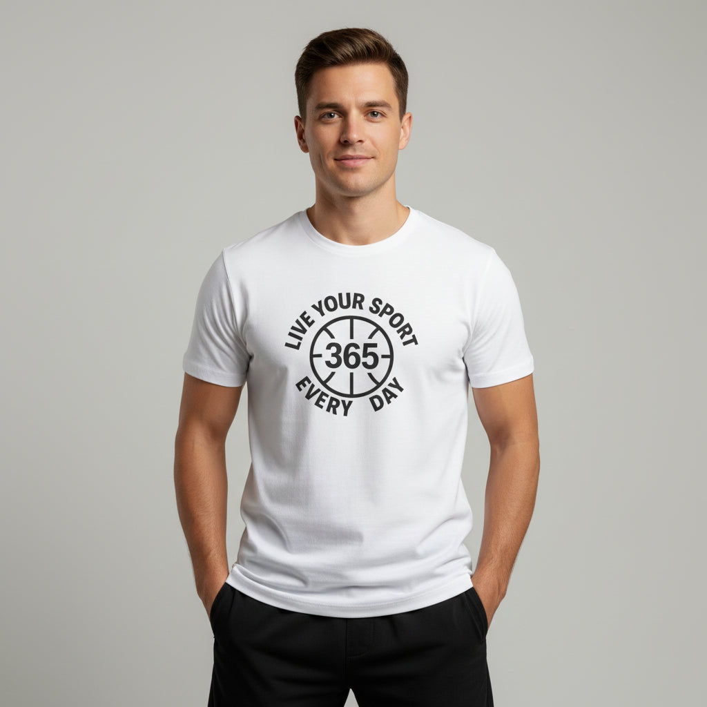 365 Basketball Tee Live Your Sport Every Day