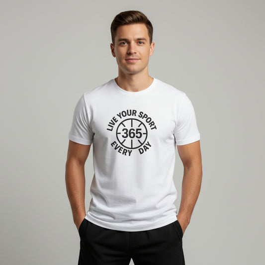 365 Basketball Tee Live Your Sport Every Day