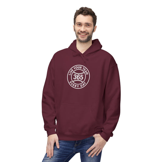 Philadelphia Hoodie - Live Your Team Every Day, Cozy Sweatshirt, Gift for Friends, Casual Wear, Lifestyle Apparel