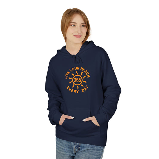 Hoodie - Stay Warm Thinking About the Beach Year-Round