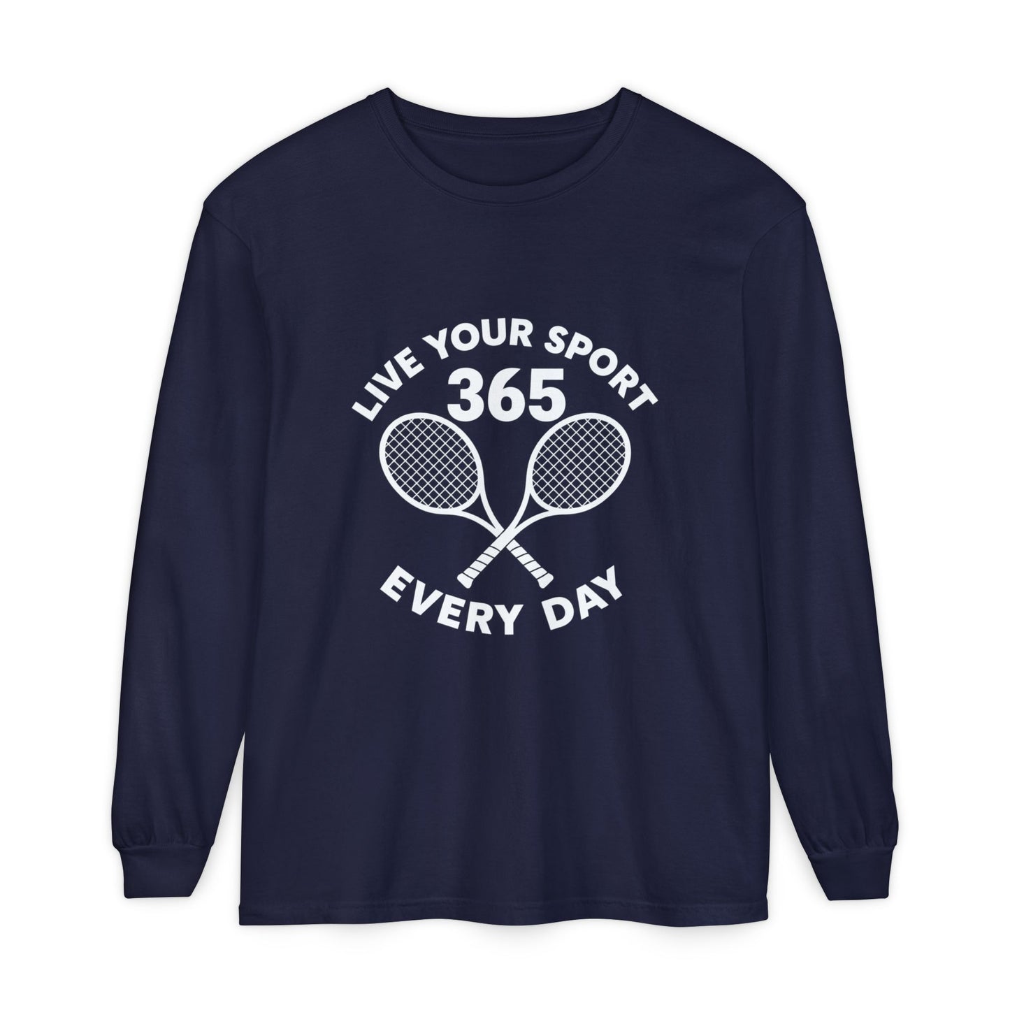 Long Sleeved Tennis T-Shirt for when those New York nights start to cool.