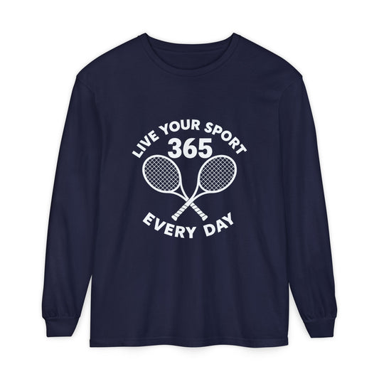 Long Sleeved Tennis T-Shirt for when those New York nights start to cool.
