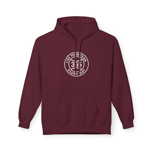 Philadelphia Hoodie - Live Your Team Every Day, Cozy Sweatshirt, Gift for Friends, Casual Wear, Lifestyle Apparel